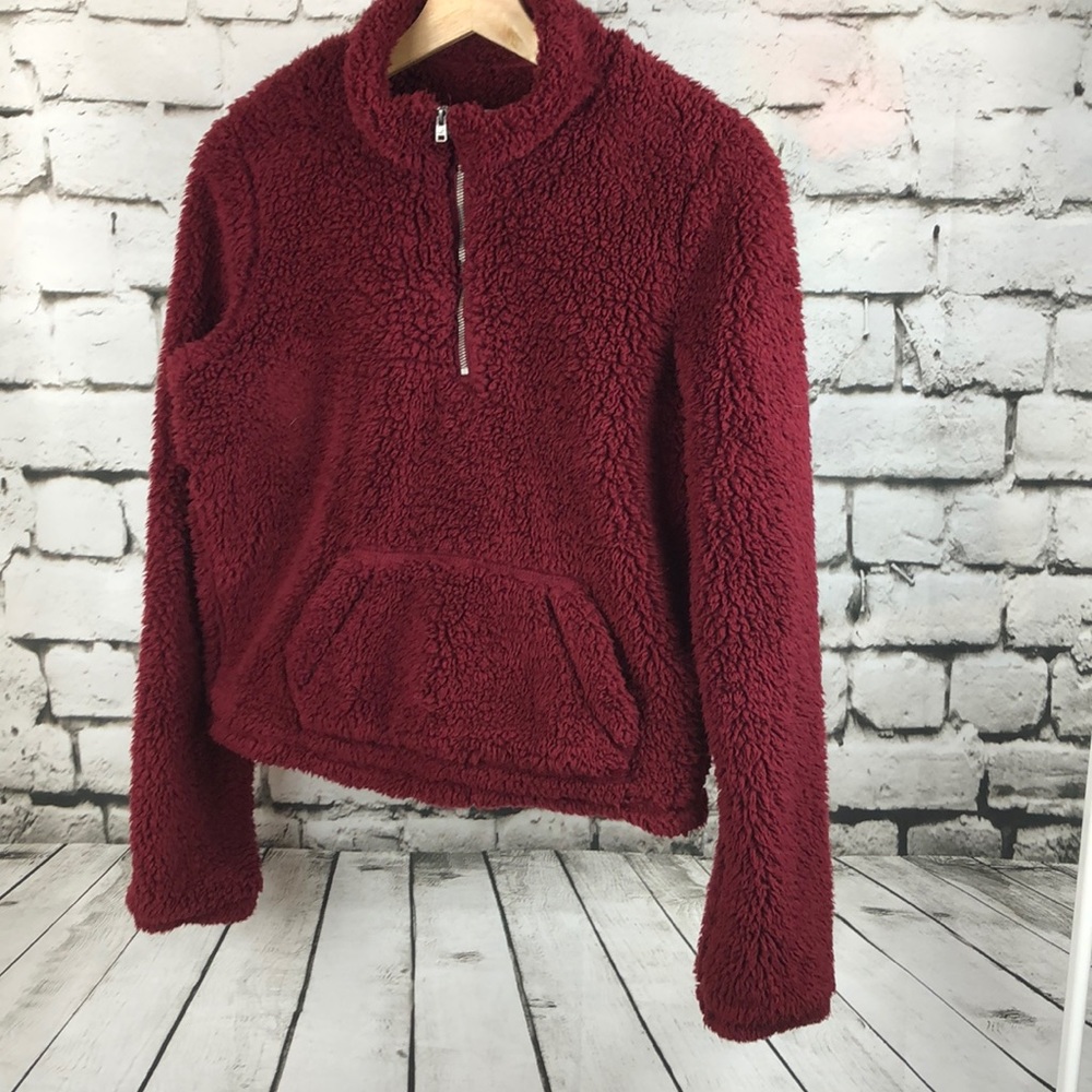 hollister Fuzzy Jacket